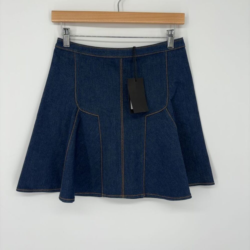 Paige Adaline Mini Skirt In Multicolor